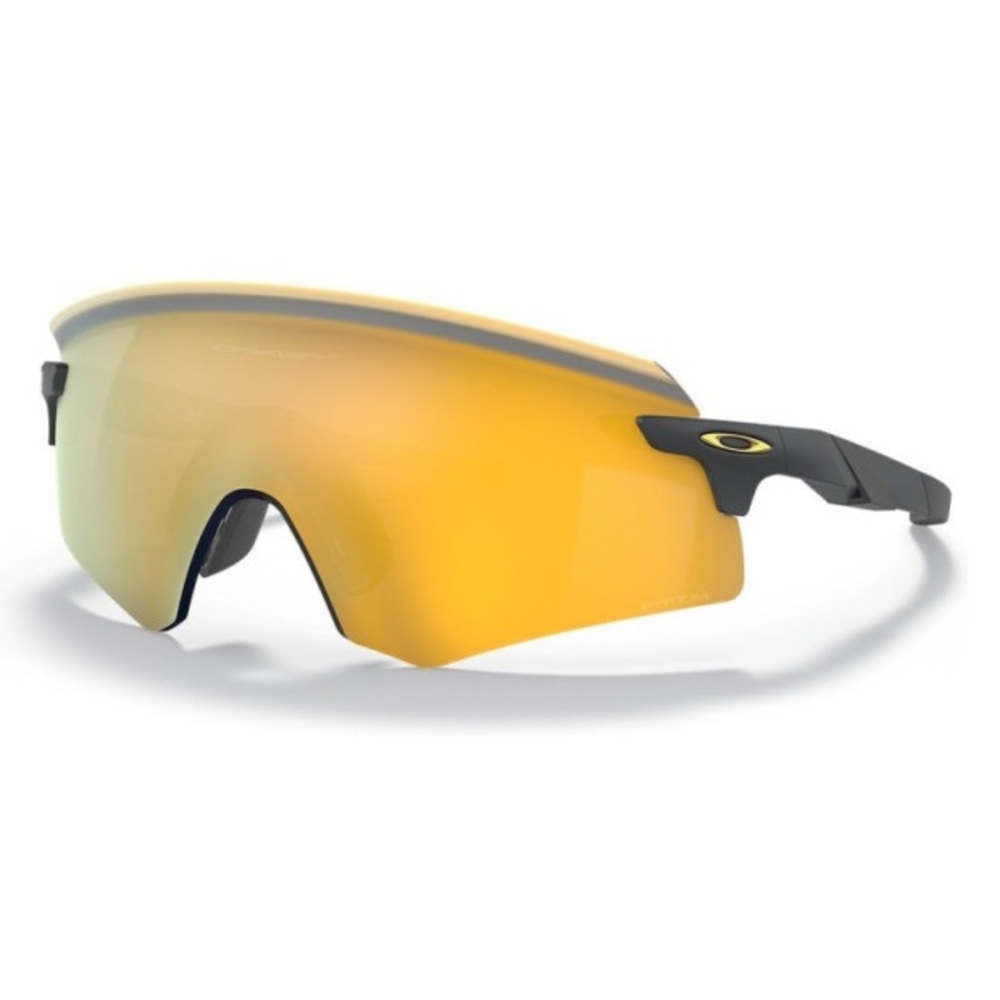 Oakley Encoder Matte Carbon Prizm 24k Sunglasses